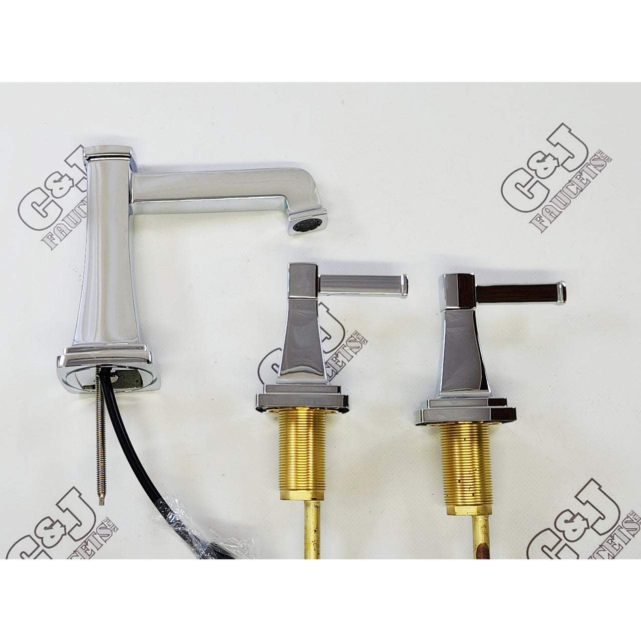 Kohler 27399-4-CP Riff 1.2 GPM Widespread Bathroom Faucet - Polished Chrome