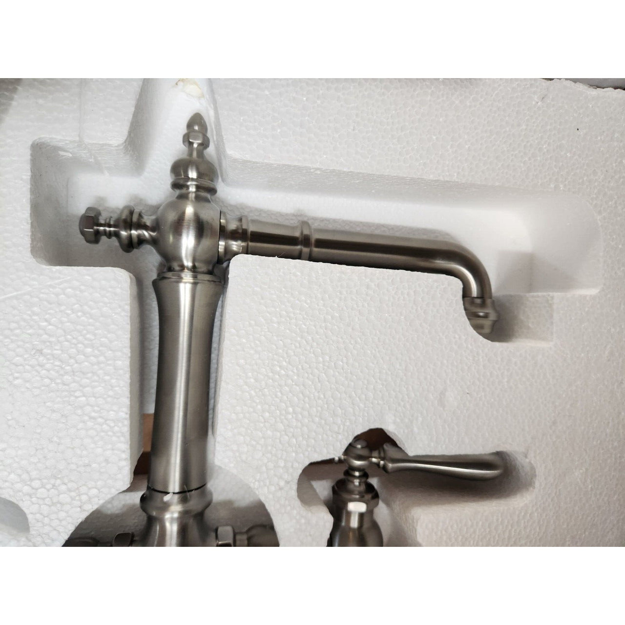 Kohler 76520-4-VS Artifacts Bridge Bar Sink Faucet - Vibrant Stainless