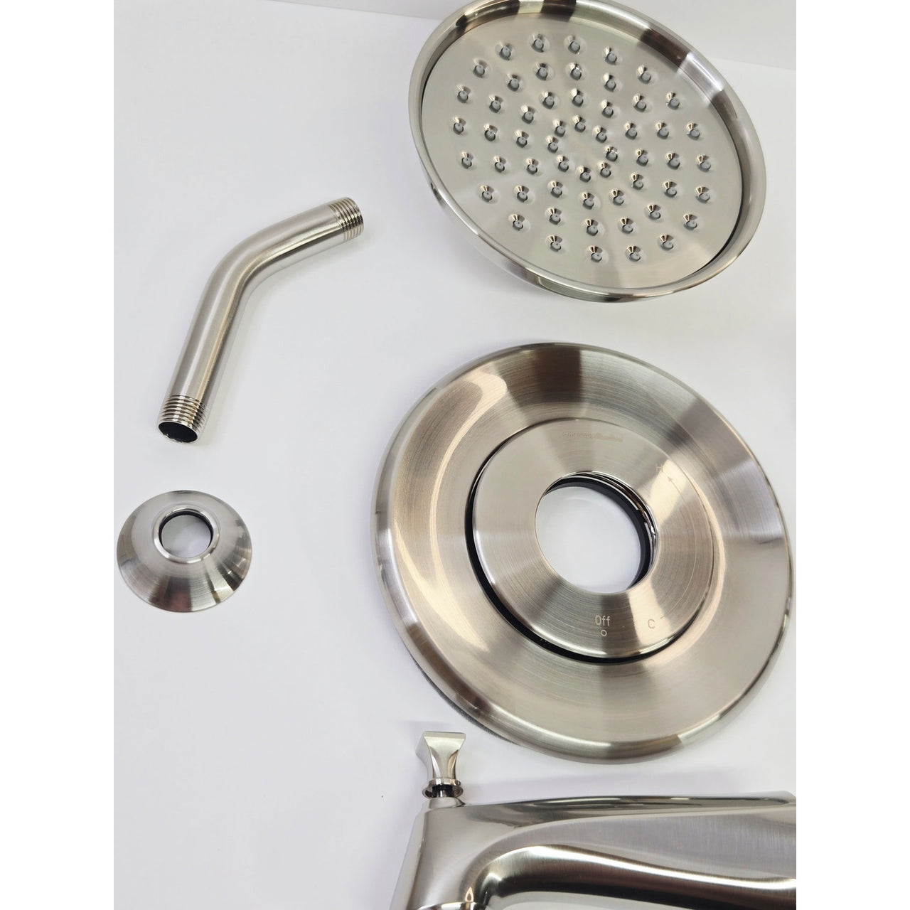 American Standard 7417502.295 Rumson Tub/Shower Faucet - Brushed Nickel READ