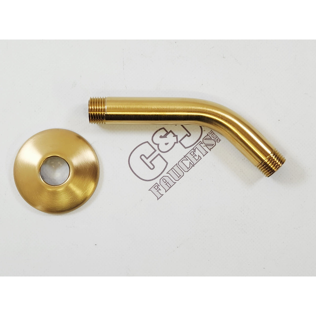Kohler 7395-2MB MasterShower 5-3/8" Shower Arm and Flange - Brass
