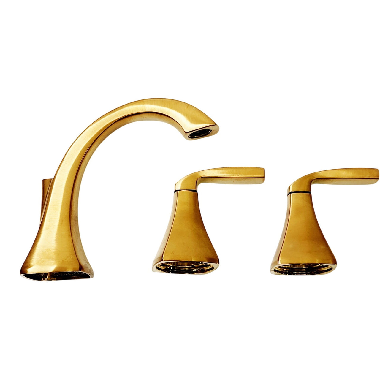 Moen T6905BG Moen Voss 2-Handle Widespread Bathroom Faucet - Brushed Gold READ