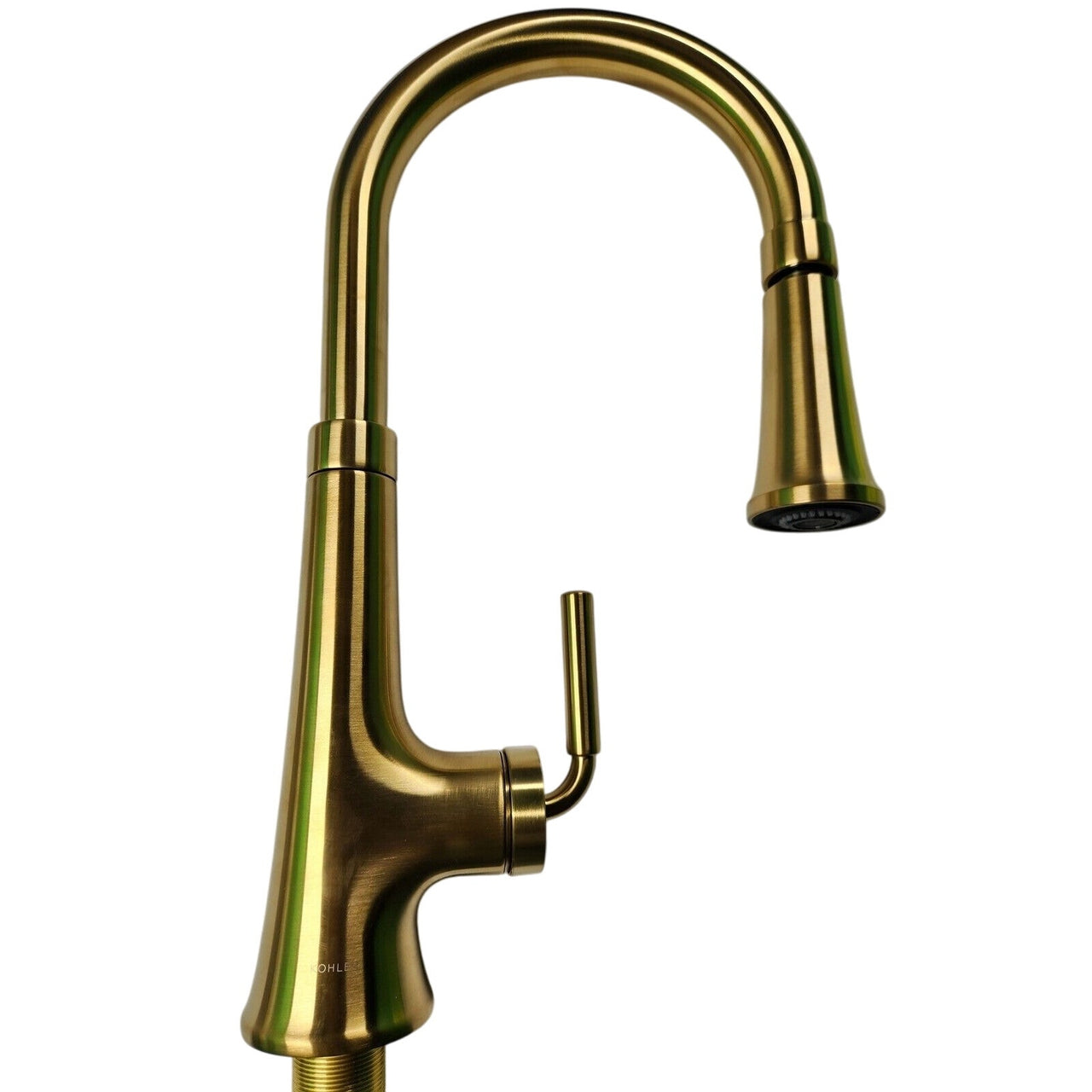 Kohler 23764-2MB Tone Single Handle Kitchen Faucet-Vibrant Brushed Moderne Brass