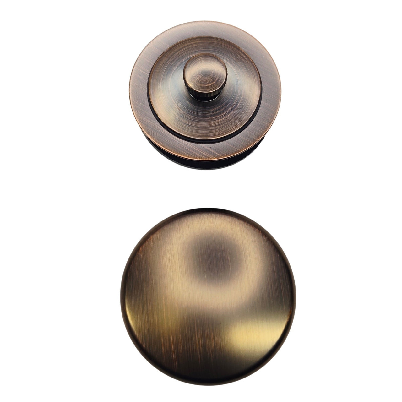 Jones Stephens BOBPRB Overflow Faceplate with Tub Stopper - Oil Rubbed Bronze