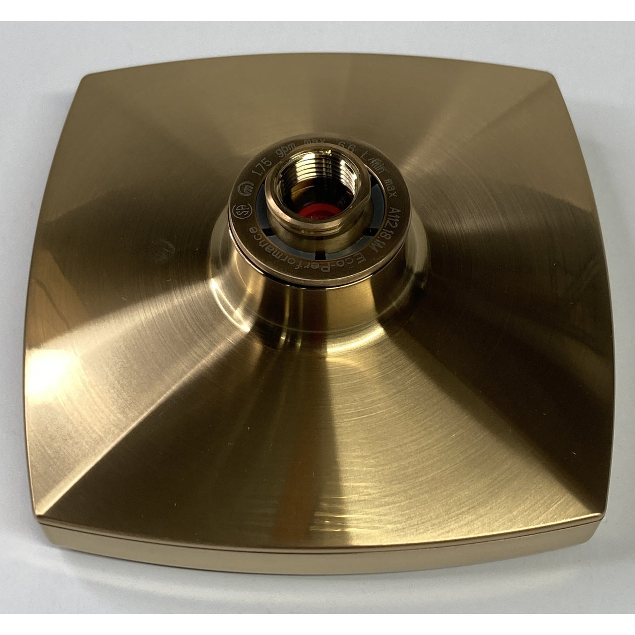 Moen S6365EPBG Voss 6" Eco-Performance Single Function Shower Head -Brushed Gold