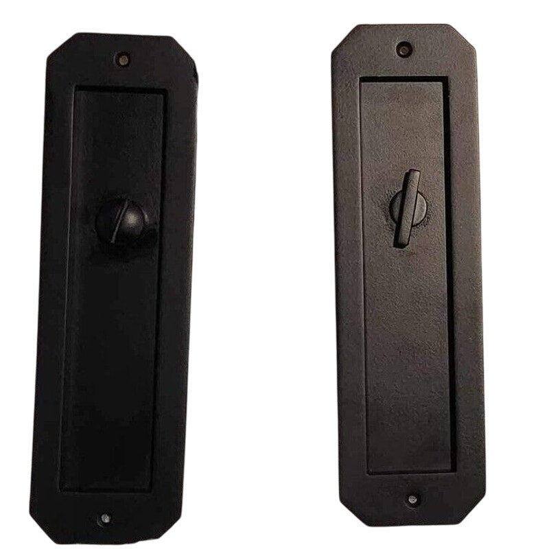 Signature Hardware 483736 8-1/2" Modern Pop-Out Brass Pocket Privacy Door Pull