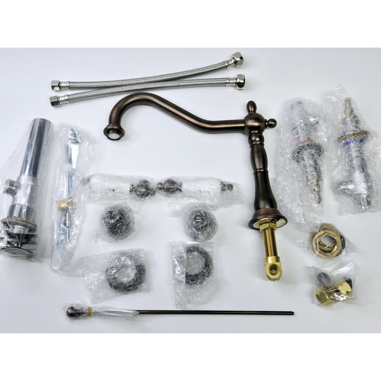 Signature Hardware 329434 Victorian Widespread Bathroom Faucet - Oil Rub Bronze