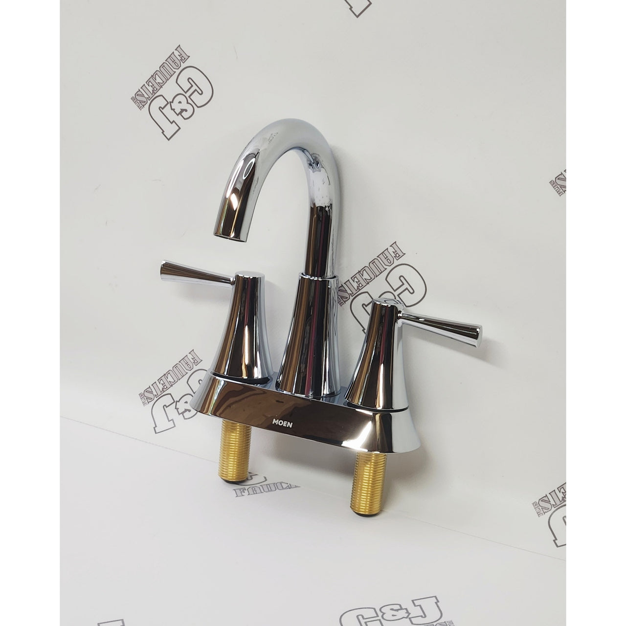 Moen 84022 Ronan 4" Centerset 2-Handle Bathroom Faucet - Chrome