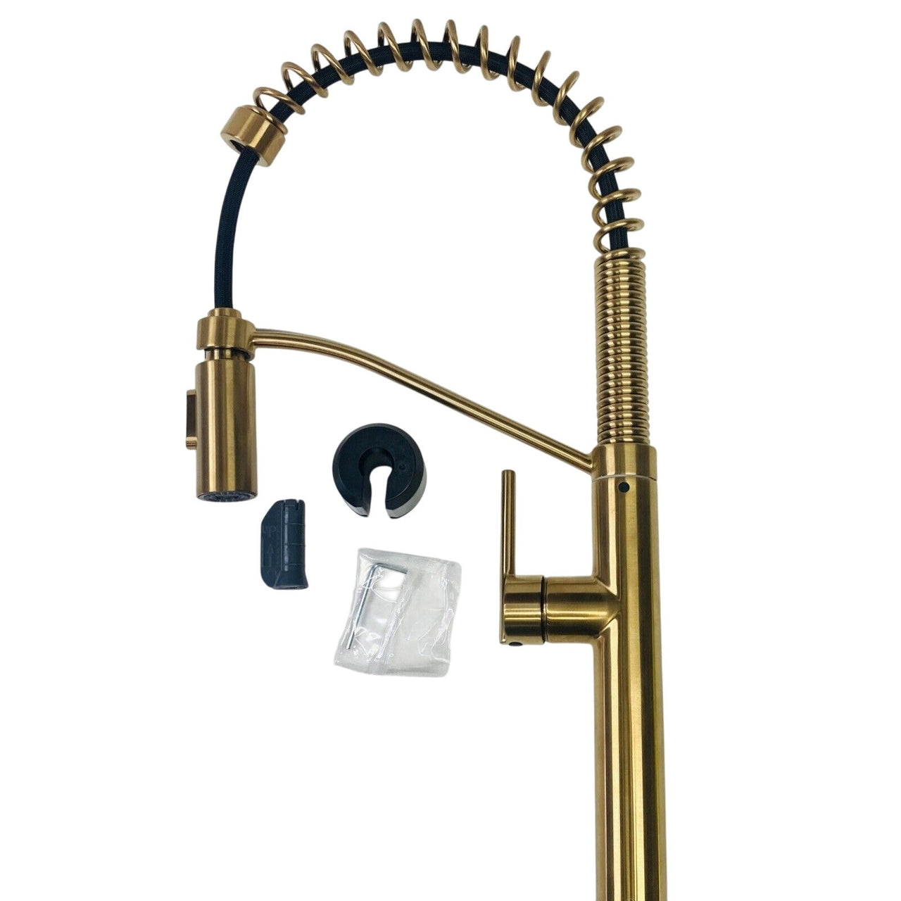 Signature Hardware 484056 Eiler 1.8 GPM Kitchen Faucet - Brushed Gold *READ1
