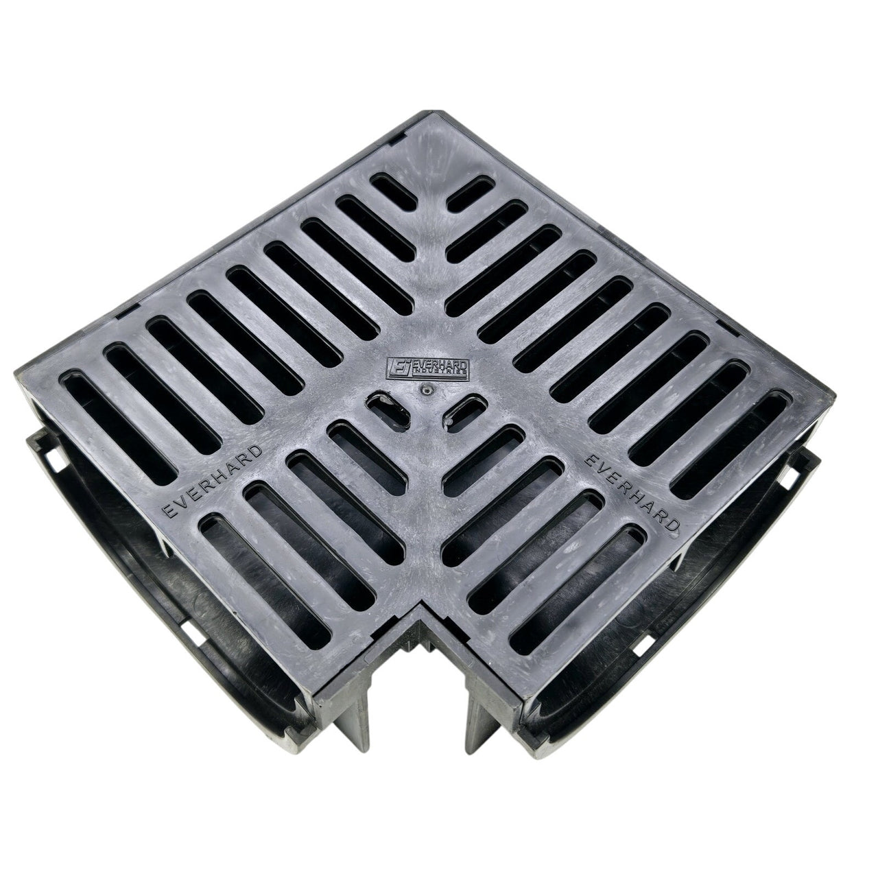 U.S. Trench Drain 83600 Compact Series 90 Degree Corner Trench Drain - Black