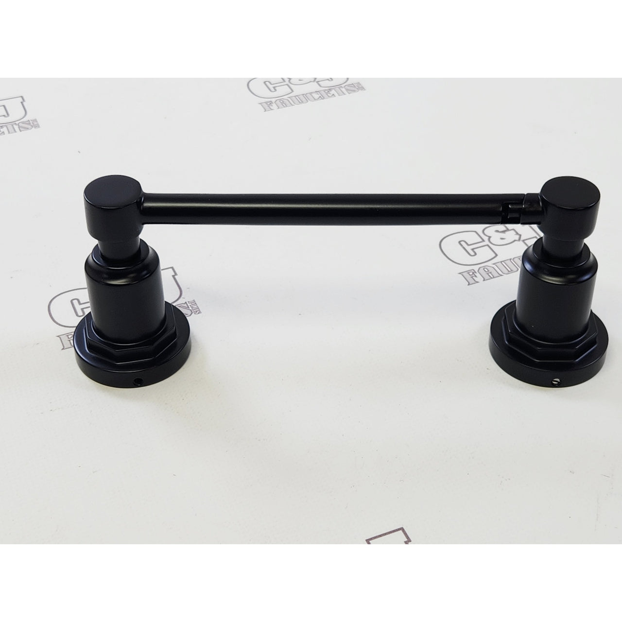Signature Hardware 476970 Greyfield Toilet Paper Holder - Matte Black READ
