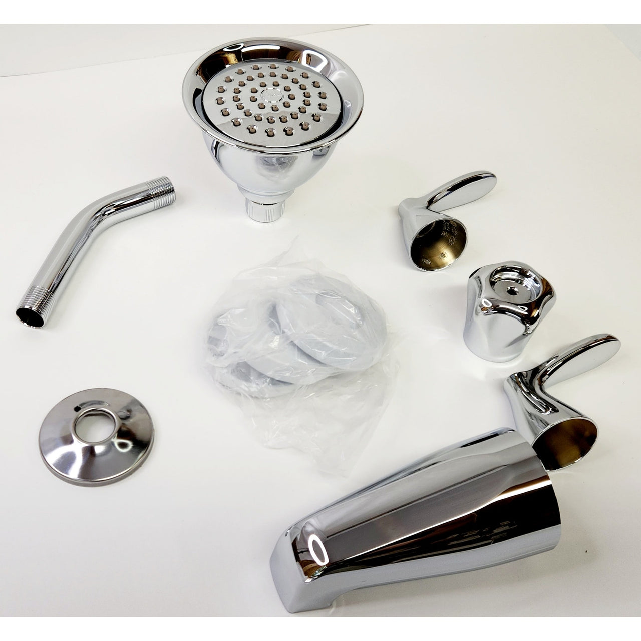 Moen 82663 3-Handle Tub and Shower Faucet - Chrome