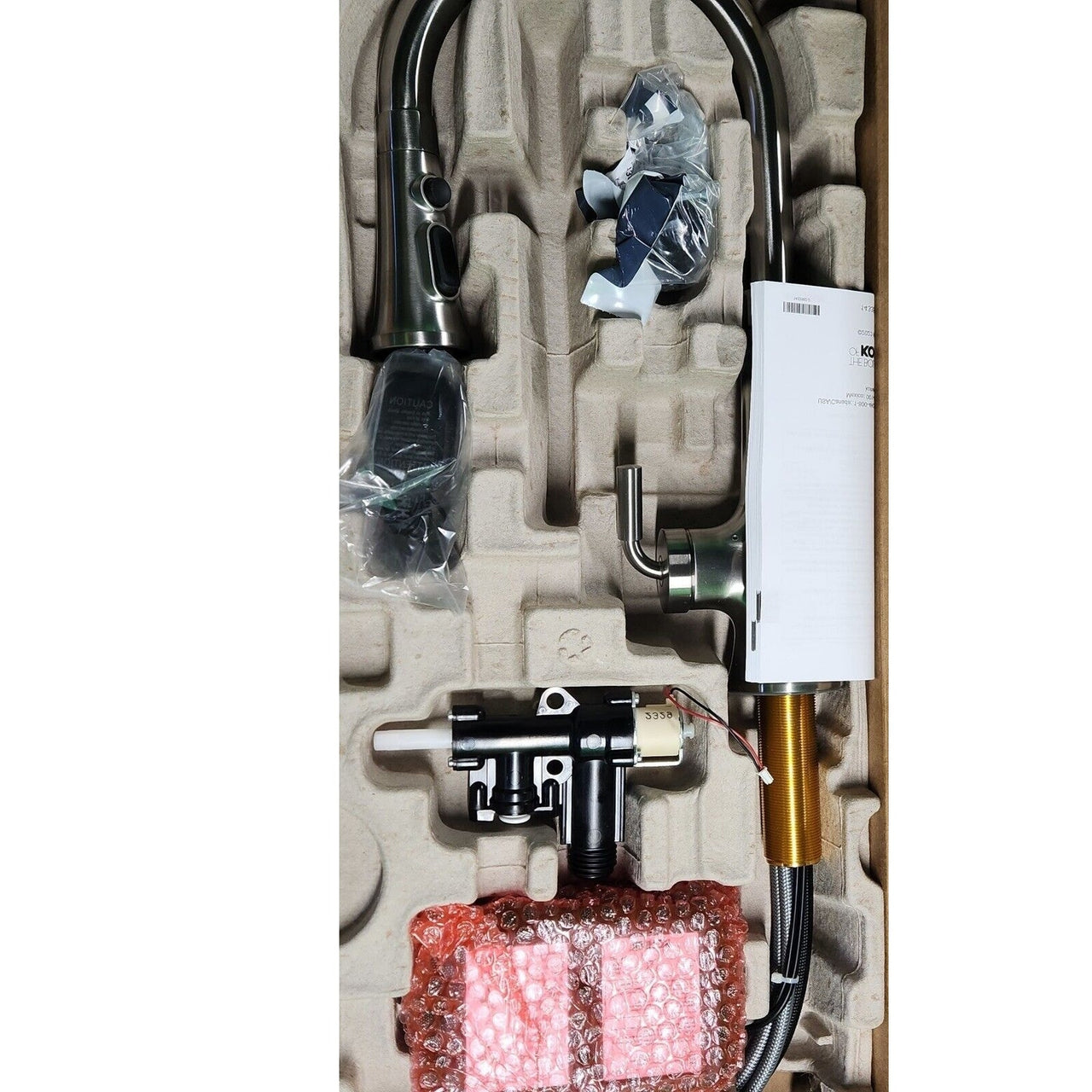 Kohler 23766-VS Tone Touchless Kitchen Sink Faucet - Vibrant Stainless