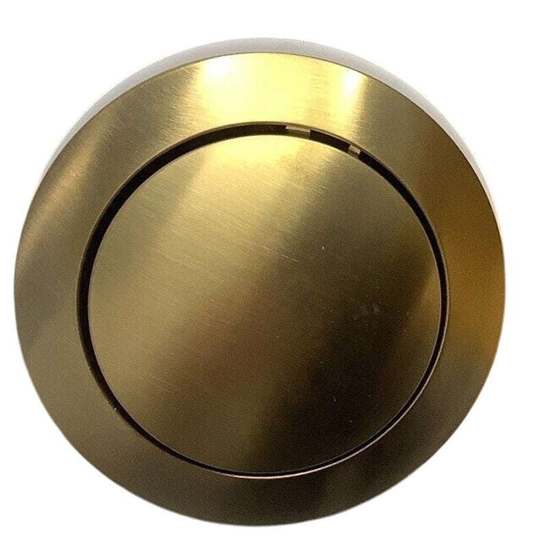 Signature Hardware 478797 Push Button Flush Actuator - Brushed Gold