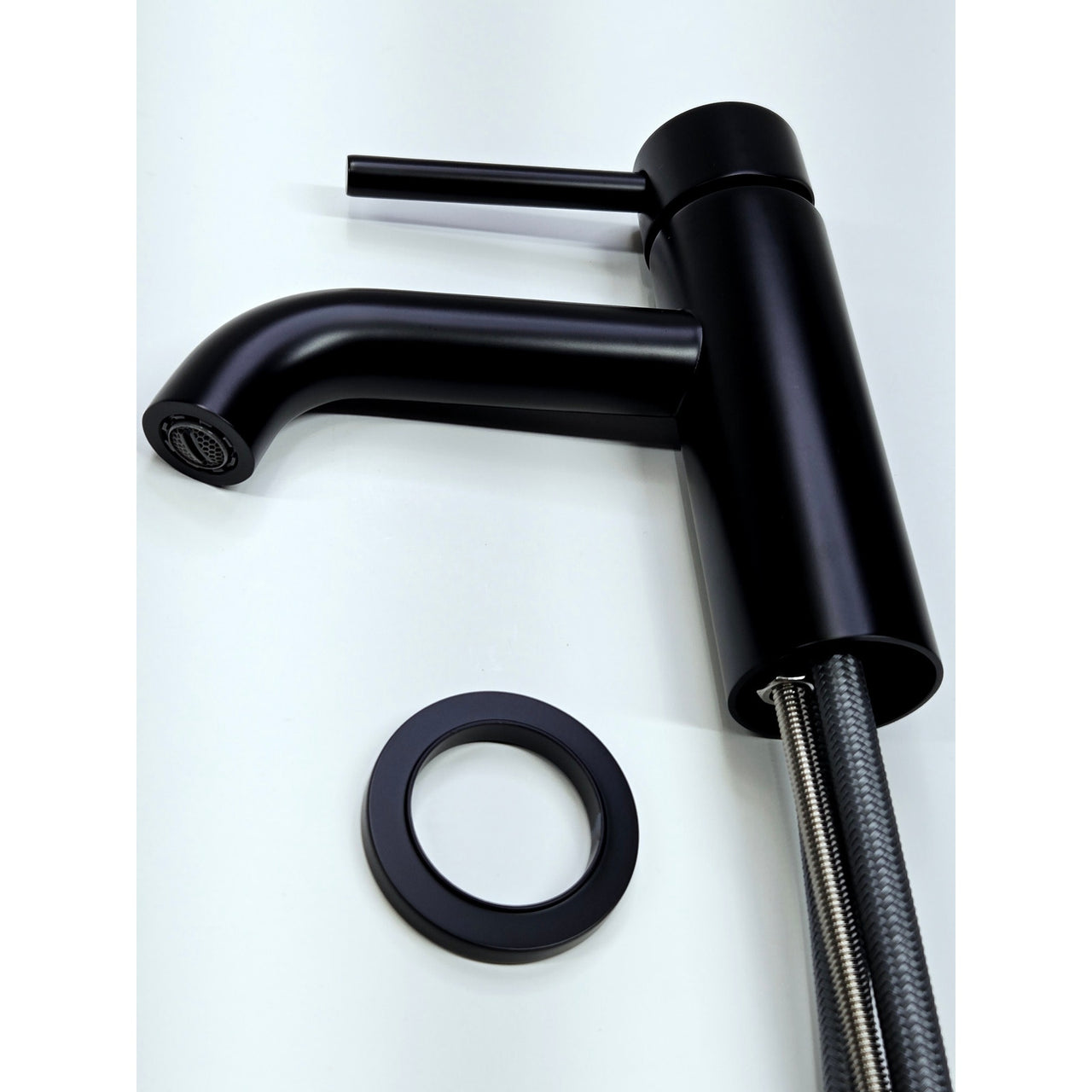 Signature Hardware 483873 Lexia Single Hole Bathroom Faucet - Matte Black