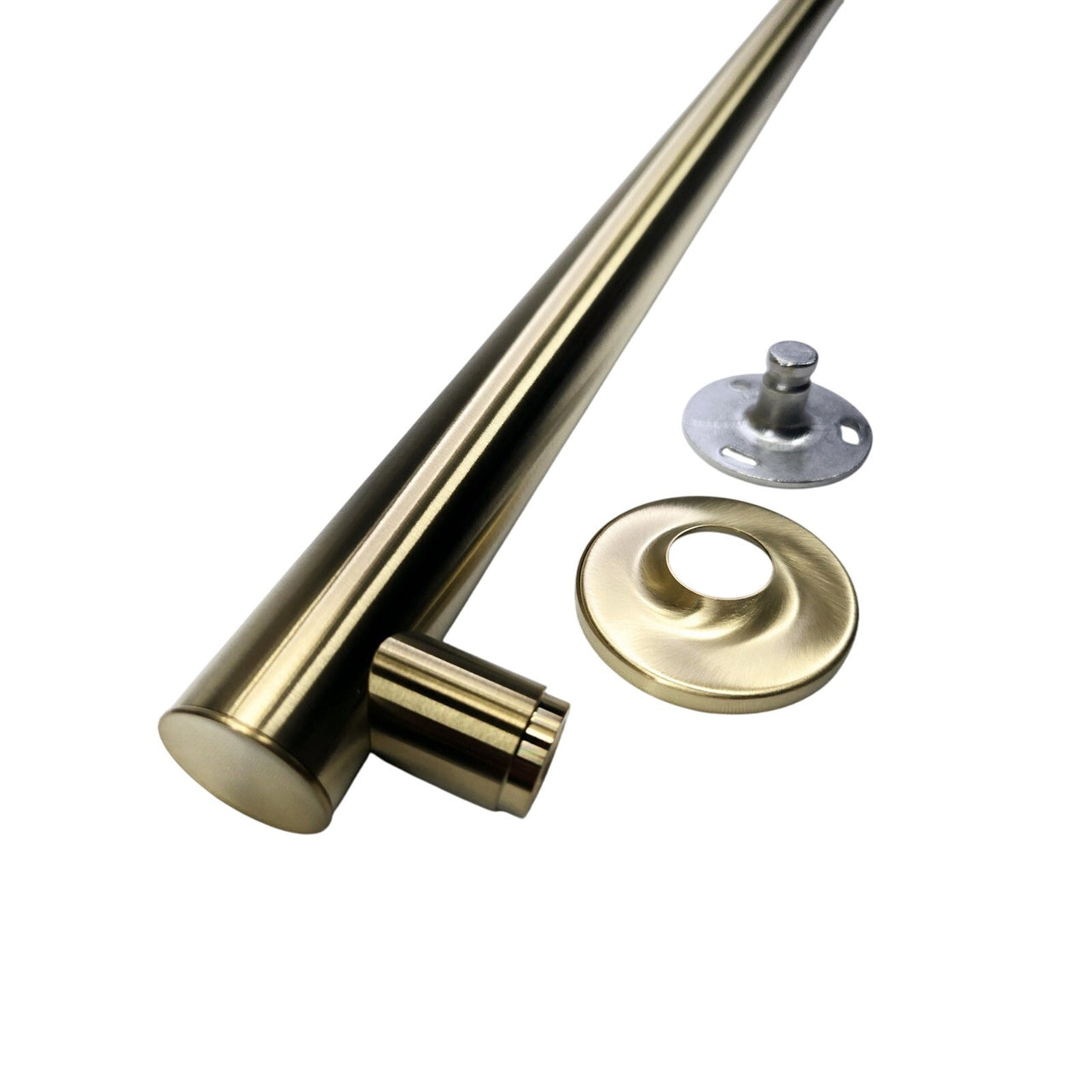 Kohler 11896-2MB Purist 42" Wall-Mount Grab Bar - Vibrant Brushed Moderne Brass