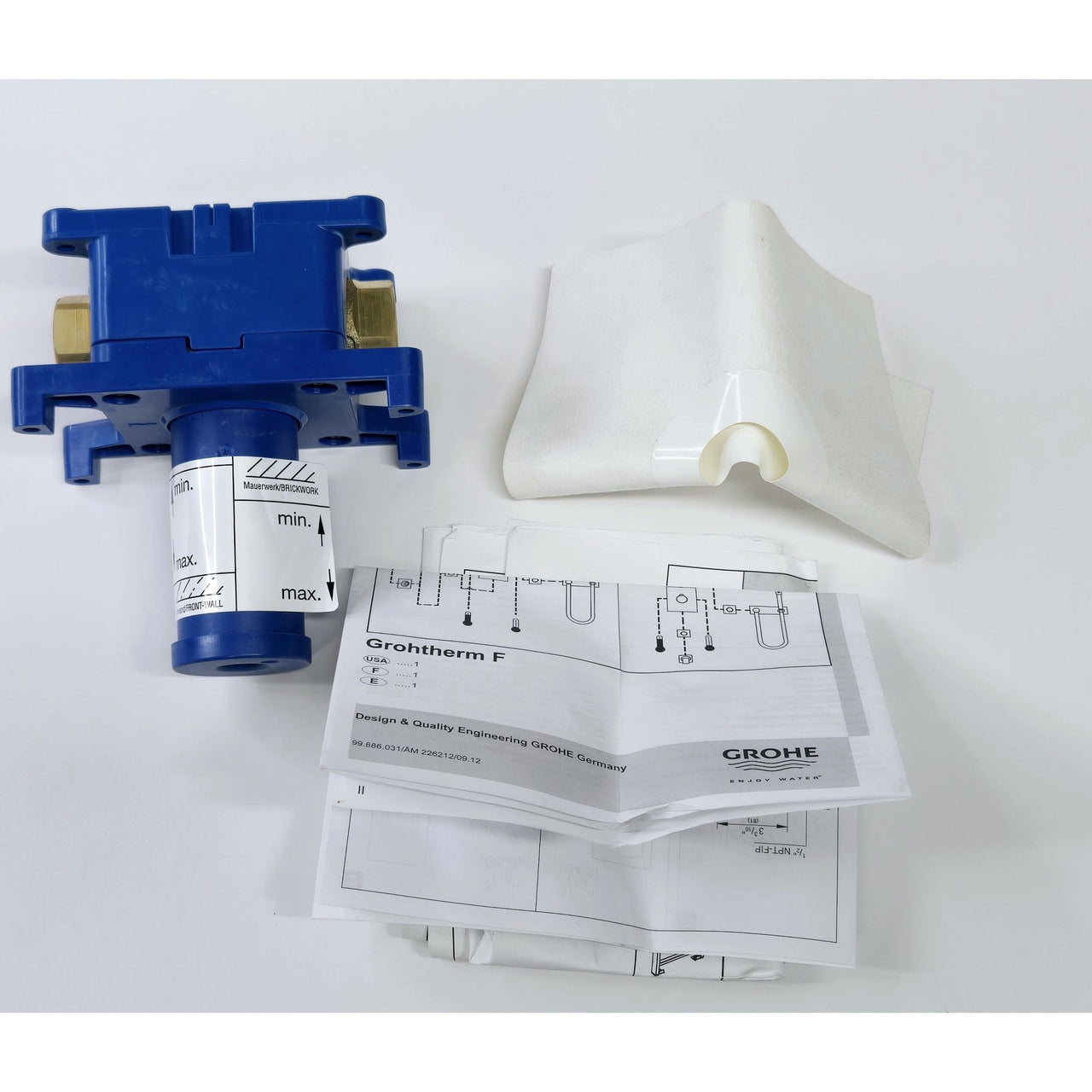 Grohe 35029000 Rough In for Single Volume Control