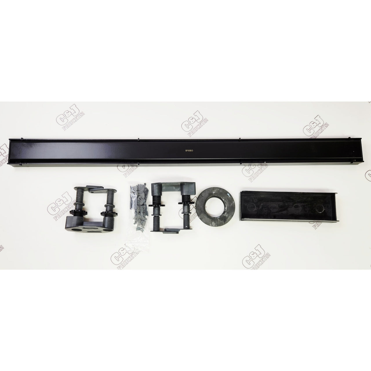Brizo BT0733616-BL Reversible Bathroom Shower Sink Drain Trim - Matte Black READ