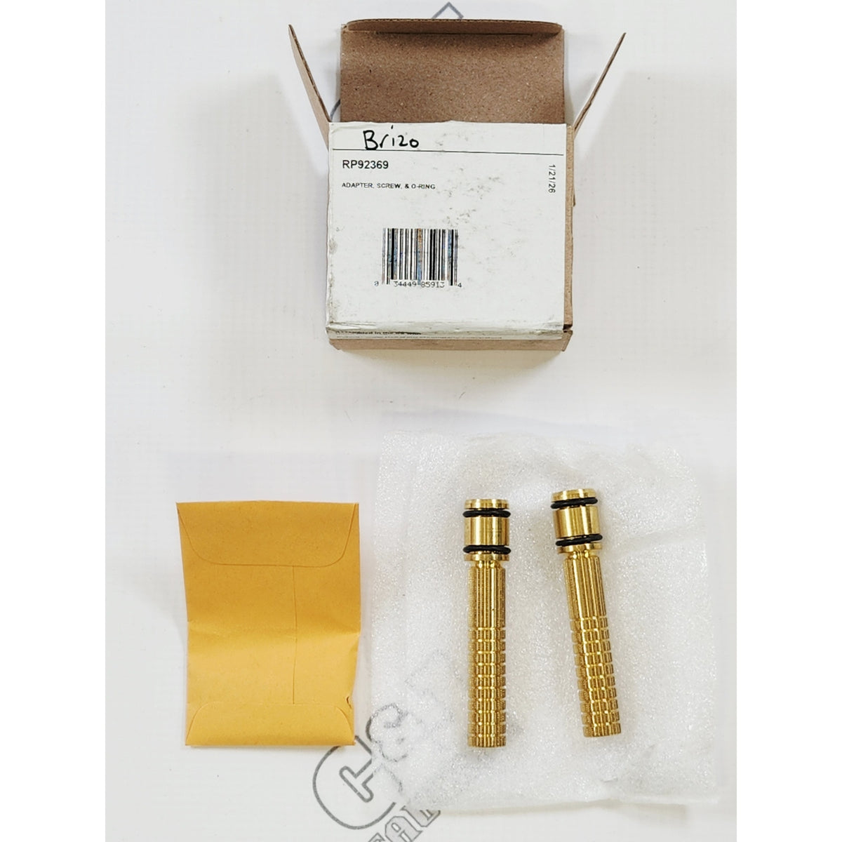 Brizo RP92369 Vettis Bathroom Adapter Screw and O-Ring Kit