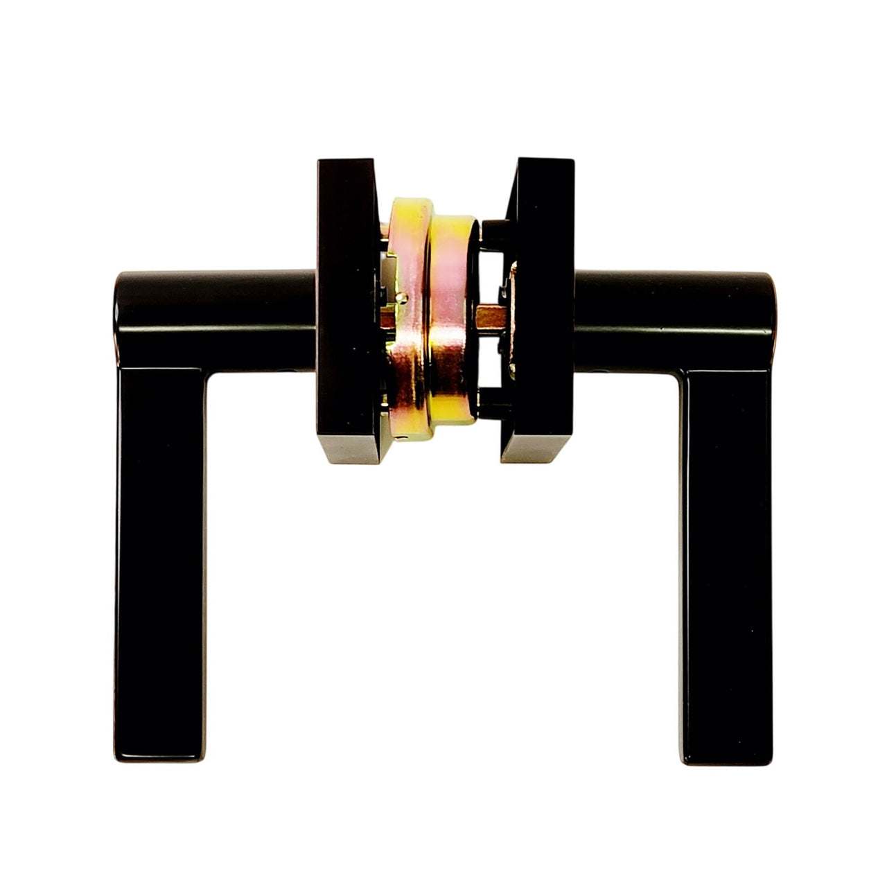 Miseno MLK4022ORB Lorton Flat Bar Passage Lever Set - Oil-Rubbed Bronze