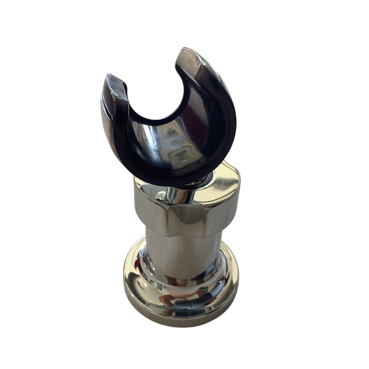 Delta U4010-PR-PK Square Adjustable Hand Shower Holder - Lumicoat Chrome