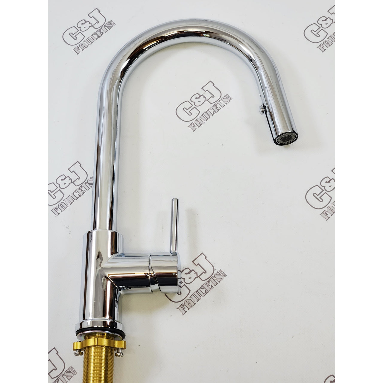 Signature Hardware 445048 Ravenel 1.8 GPM Pull-Down Kitchen Faucet - Chrome READ