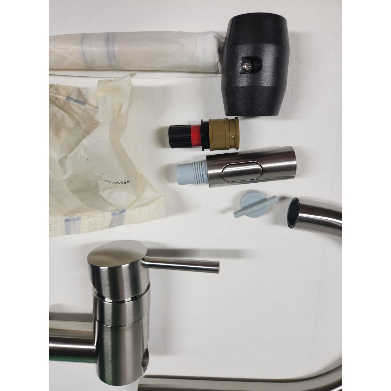 Grohe 31378DC3 Minta Pull-Out Kitchen Faucet with Sprayer - Stainless Steel READ