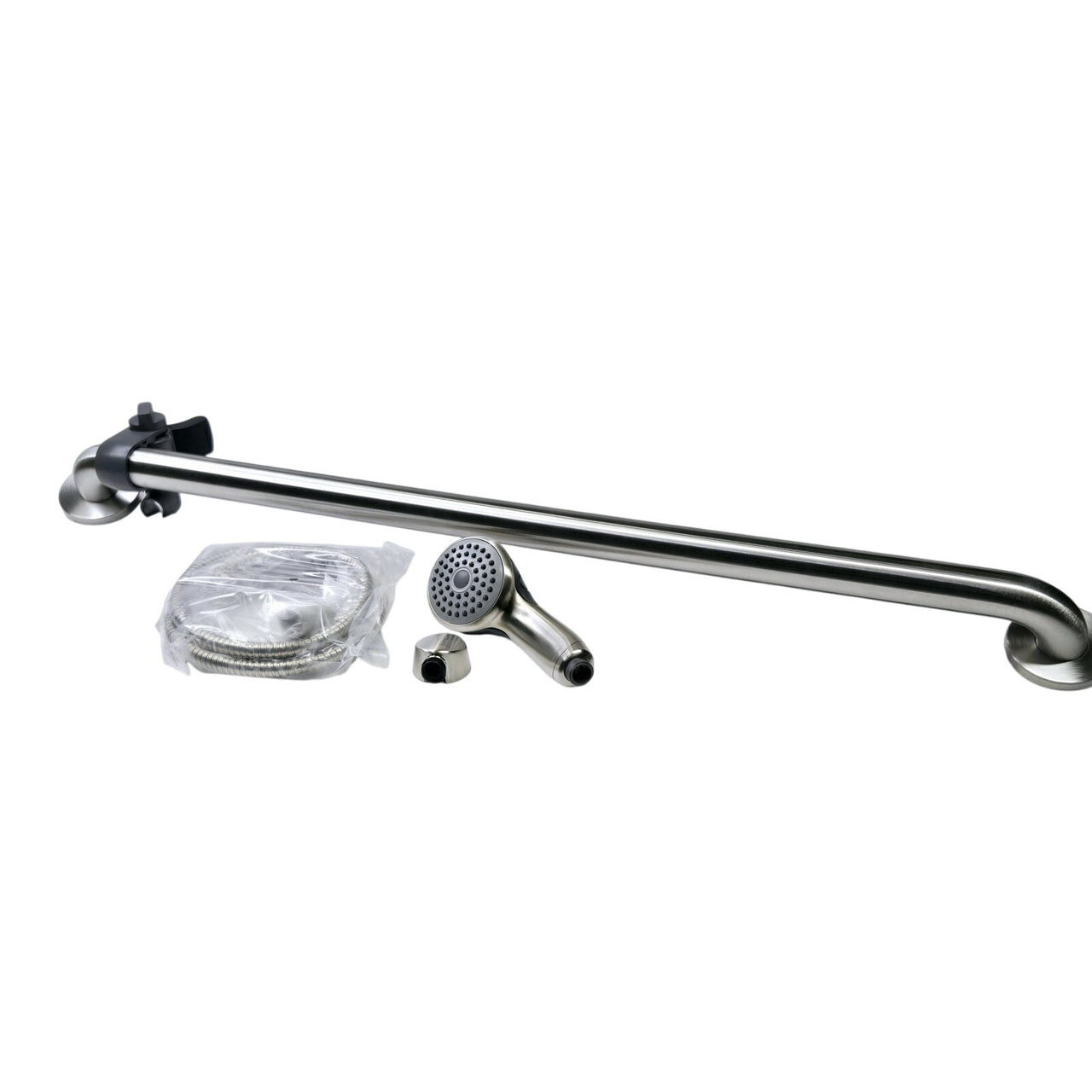 Moen 52236GBM15CBN Slide Bar/Grab Bar with Hand Shower, 1.5 gpm - Brushed Nickel