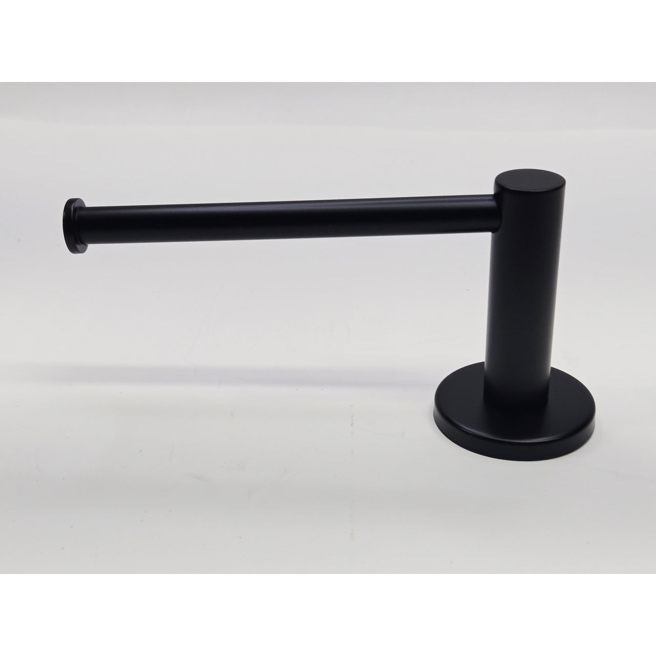 Peerless PA147-BL Precept Double Euro Toilet Paper Holder - Matte Black