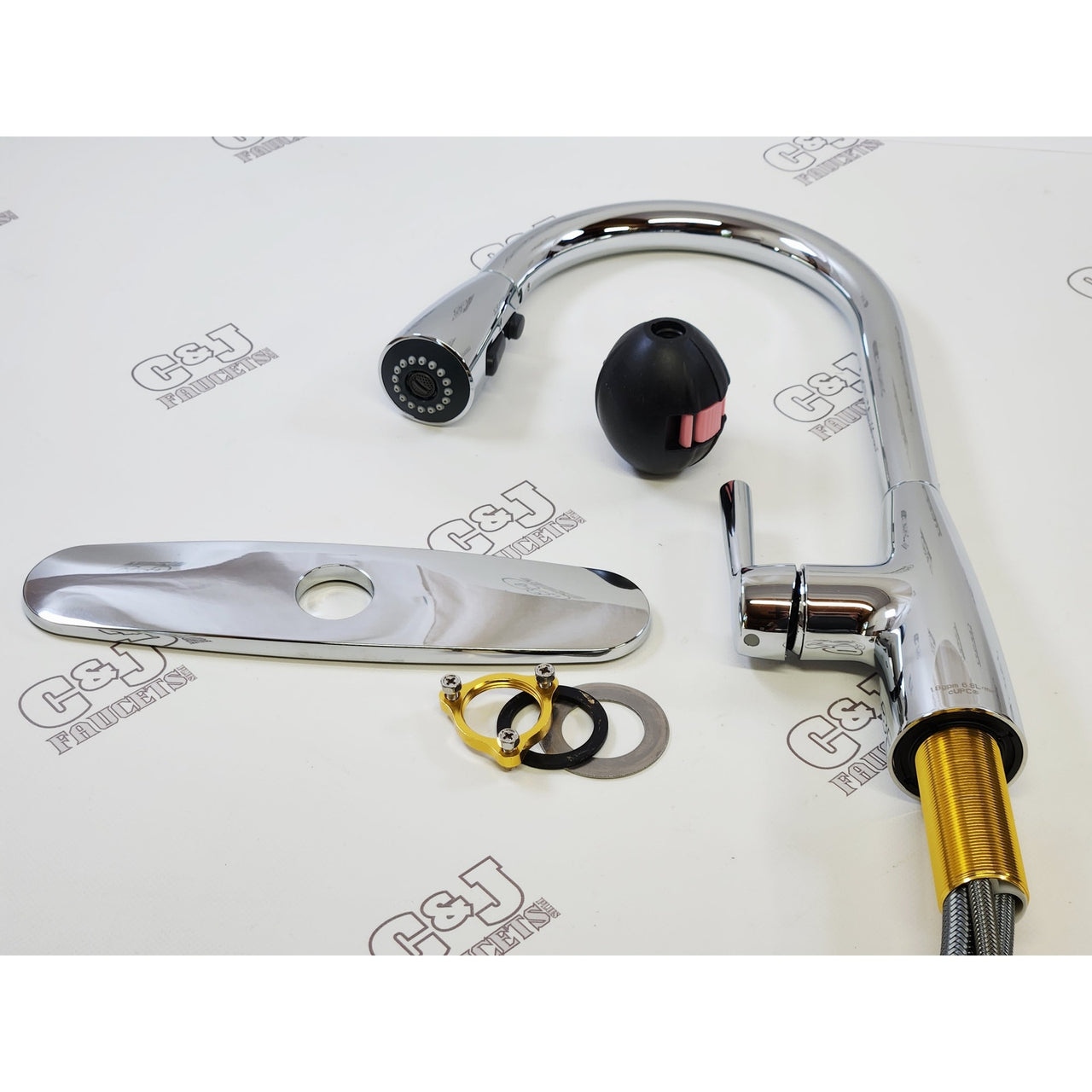American Standard 7418300.002 Fairbury 2S 1.8 GPM Pull-Down Faucet - Chrome READ