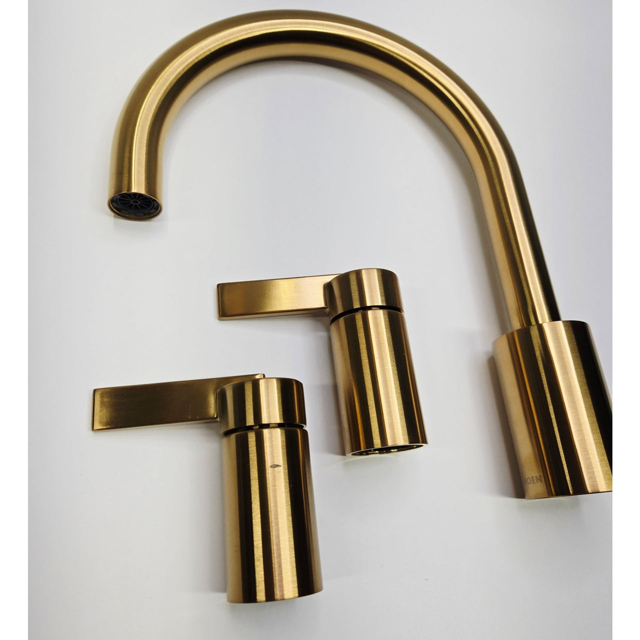 Moen T6223BG Cia Deck Mounted Roman Tub Filler - Brushed Gold READ