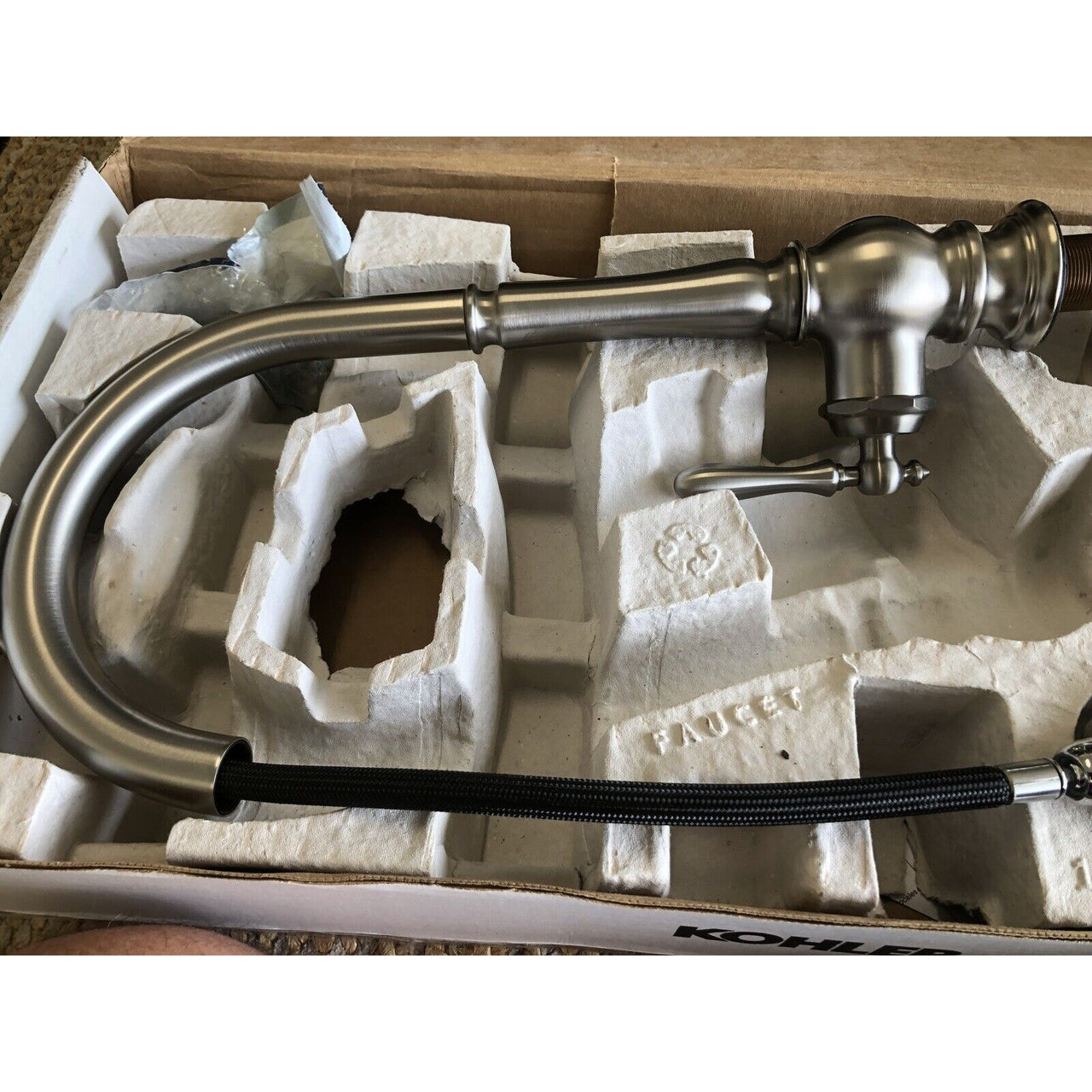 Kohler 99259-VS Artifacts Kitchen Faucet - Vibrant Stainless READ