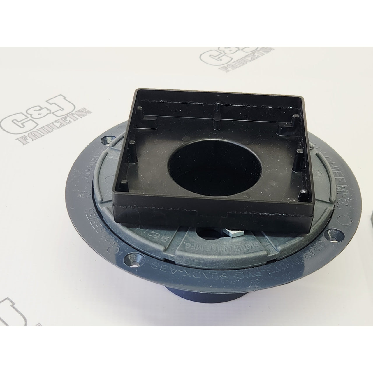 Infinity Drain LTD4-2P-BK LTD 4 Tile Insert Shower Drain Kit - Matte Black