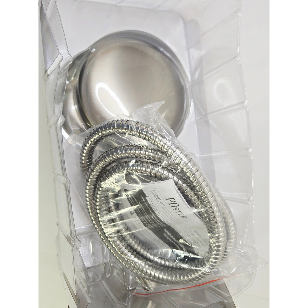 Pfister 020-WS2-HFM01GS HydroFuse Shower Head - Includes Hose - Brush Nickel