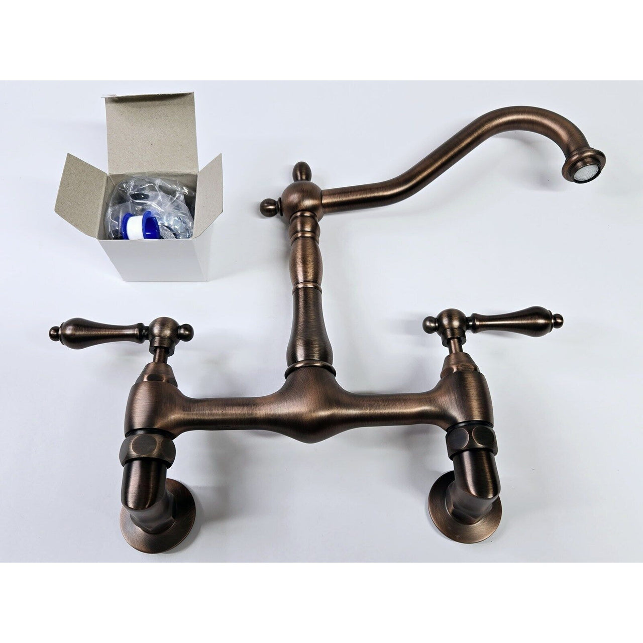Signature Hardware 206511 Felicity Bridge Kitchen Faucet - Oil Rubbed Bronze