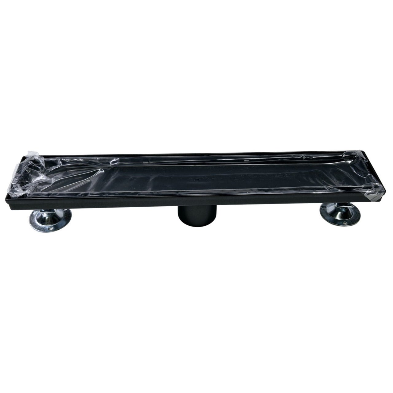 Signature Hardware 443312 18" Cohen Linear Tile-In Shower Drain - Matte Black