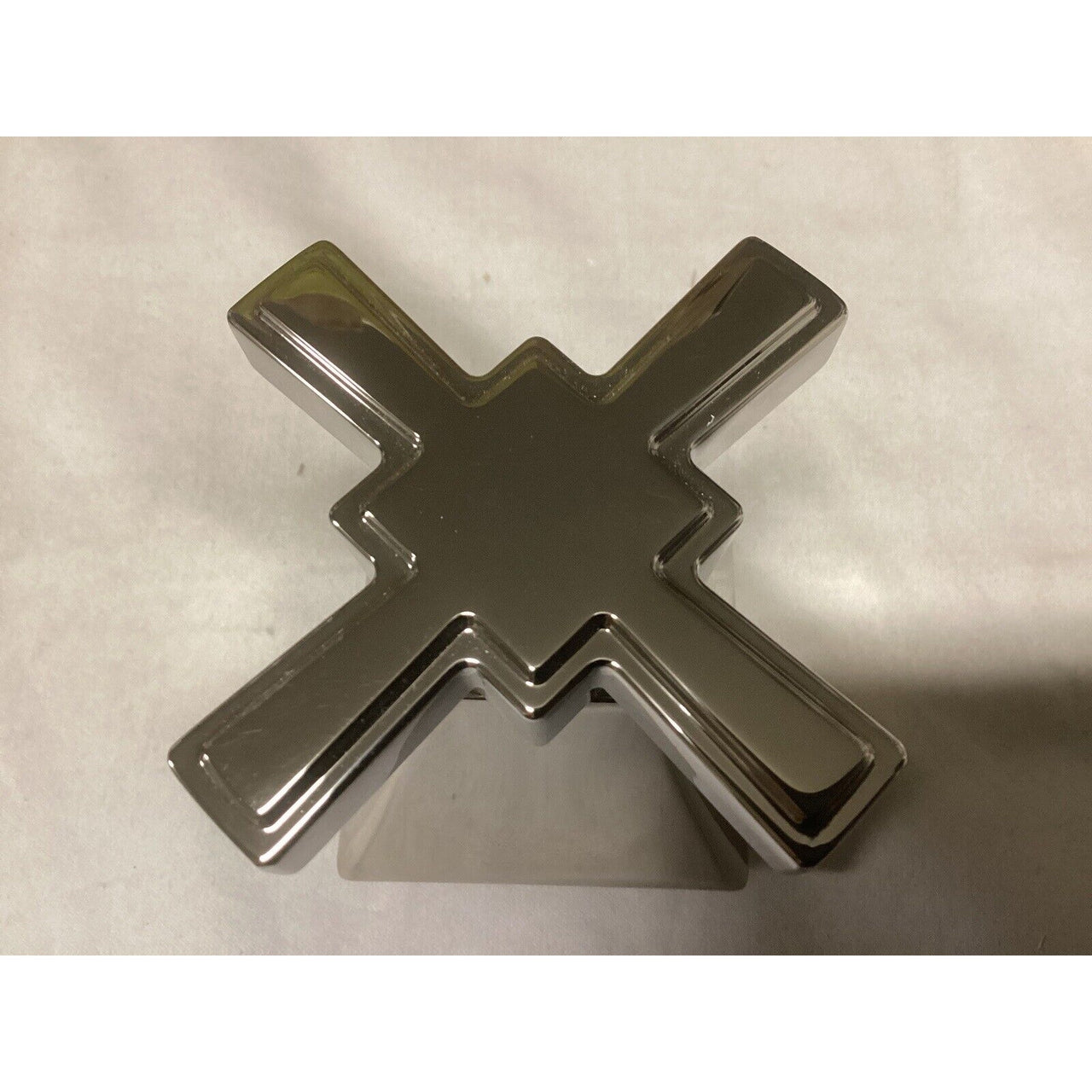 Signature Hardware 448249 Pinecrest Volume Control Cross Handle -Polished Nickel