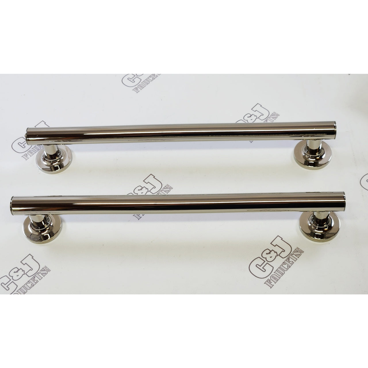 Kohler 705767-SN Purist 14" C-C Glass Door Handle Kit - Polished Nickel READ