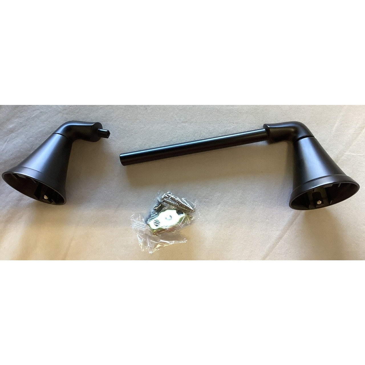 Signature Hardware 476992 Provincetown Toilet Paper Holder - Matte Black