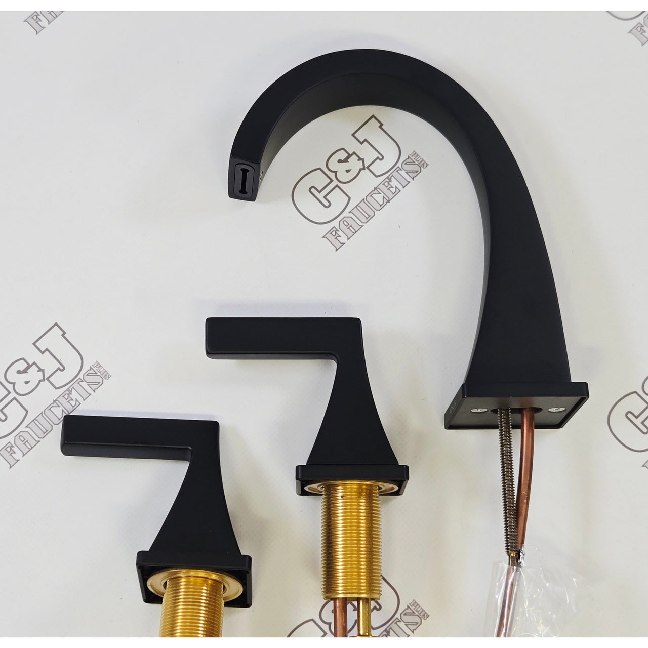 Kohler R78039-4D-BL Katun Widespread Bathroom Sink Faucet - Matte Black