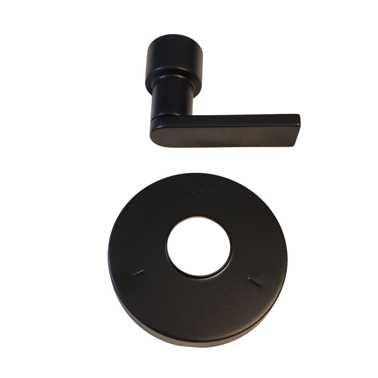 Kohler T73140-4-BL Composed Transfer Trim with Lever Handle - Matte Black