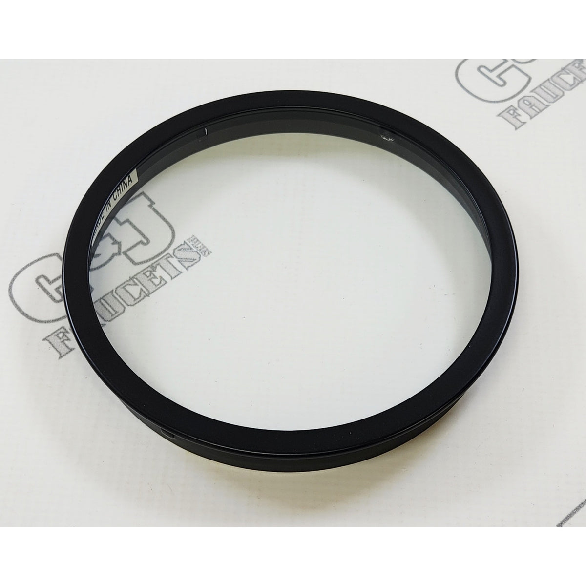 Kichler 9536BK 6" Clear Accessory Lens Outdoor Light Fixture - Black