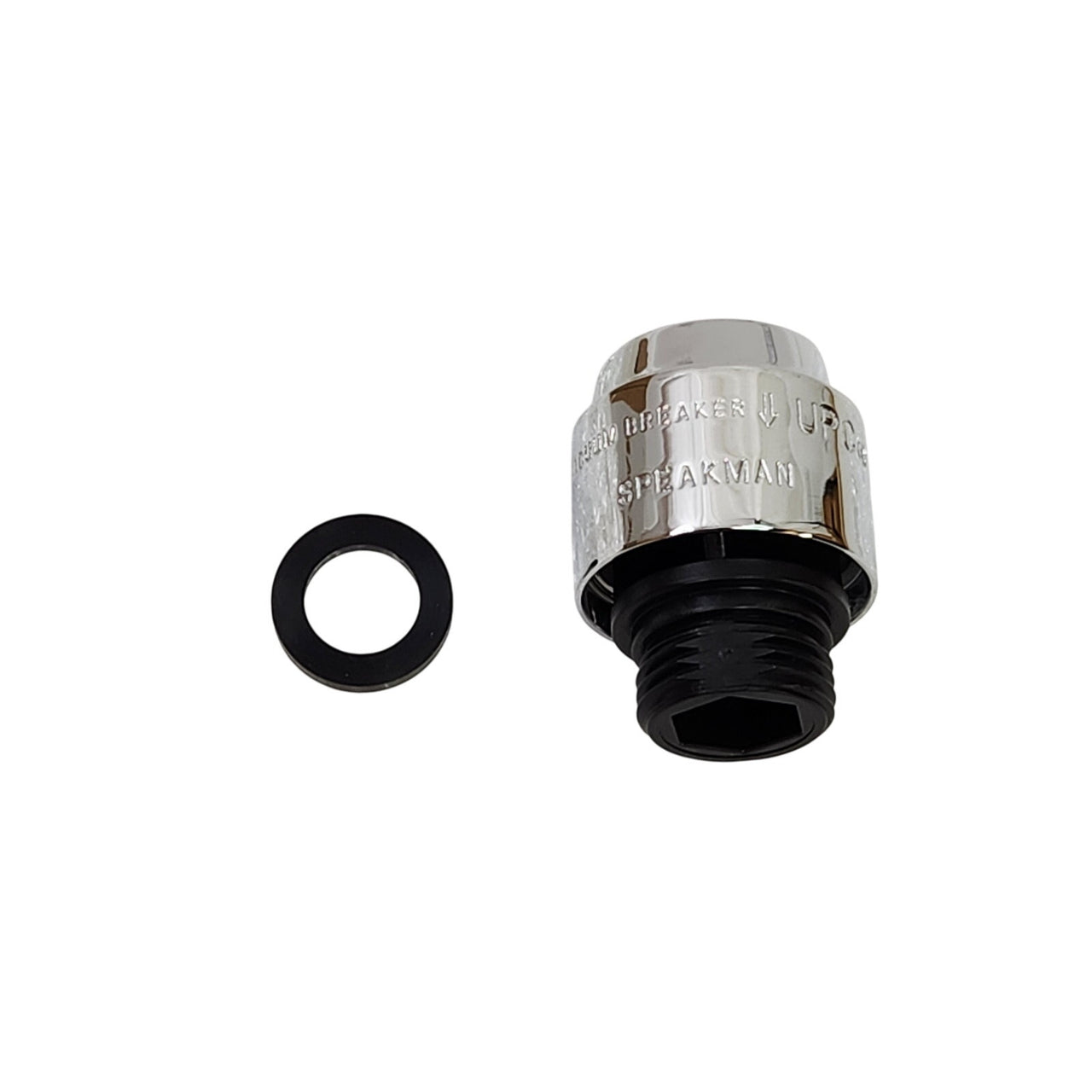 Speakman VS-117 In-Line Vacuum Breaker 1/2" Inlet/Outlet - Chrome