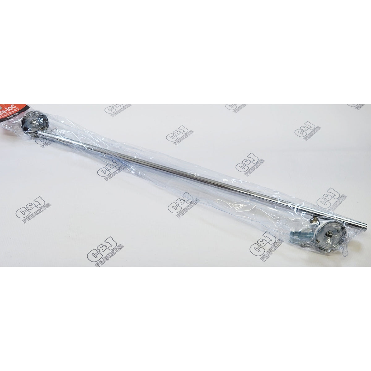 Sure-Loc BT-TB30 26W Brighton 30" Bathroom Towel Bar - Polished Chrome / White
