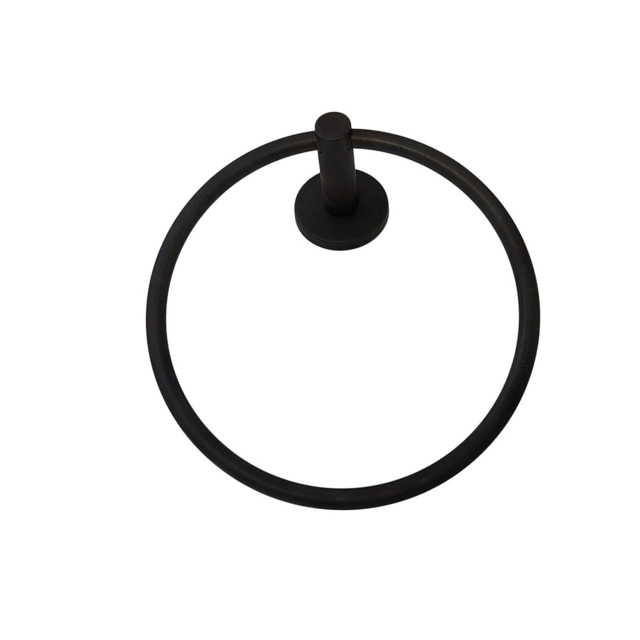 Rohl LO4TCB Lombardia 7-3/8" Wall Mounted Towel Ring - Tuscan Brass