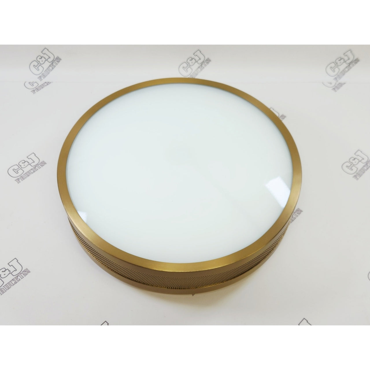 Lumo Hive PTR-1066321 15.7" LED Flush Mount Ceiling Light - Brushed Gold