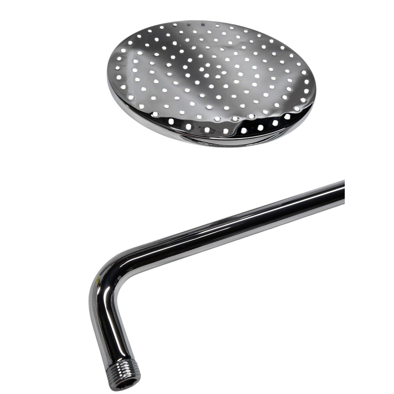 Signature Hardware KJ8077710-C-U Shower Arm and Rainshower Head - Chrome