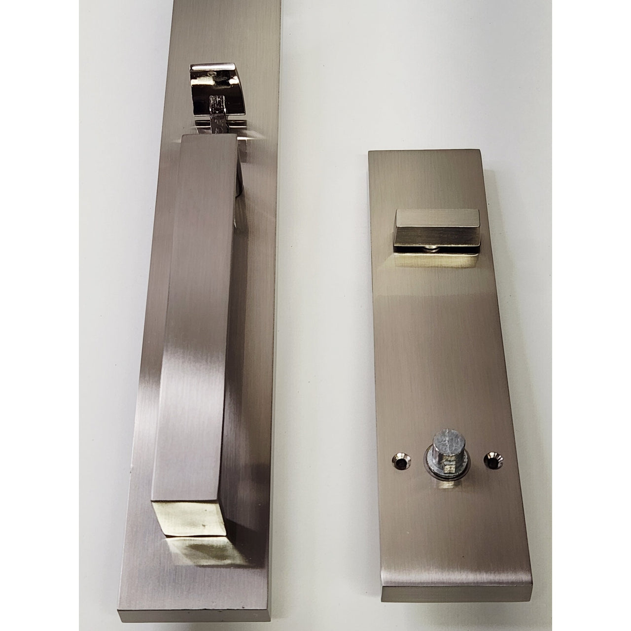 Weslock 02890-N3NSL2D Xanthis Single Cylinder Handle Set - Satin Nickel READ