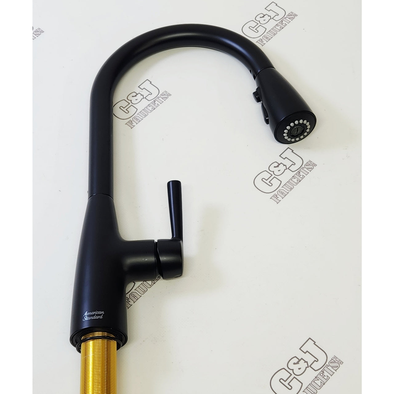 American Standard 7418300.243 Fairbury 2S Kitchen Faucet - Matte Black READ1