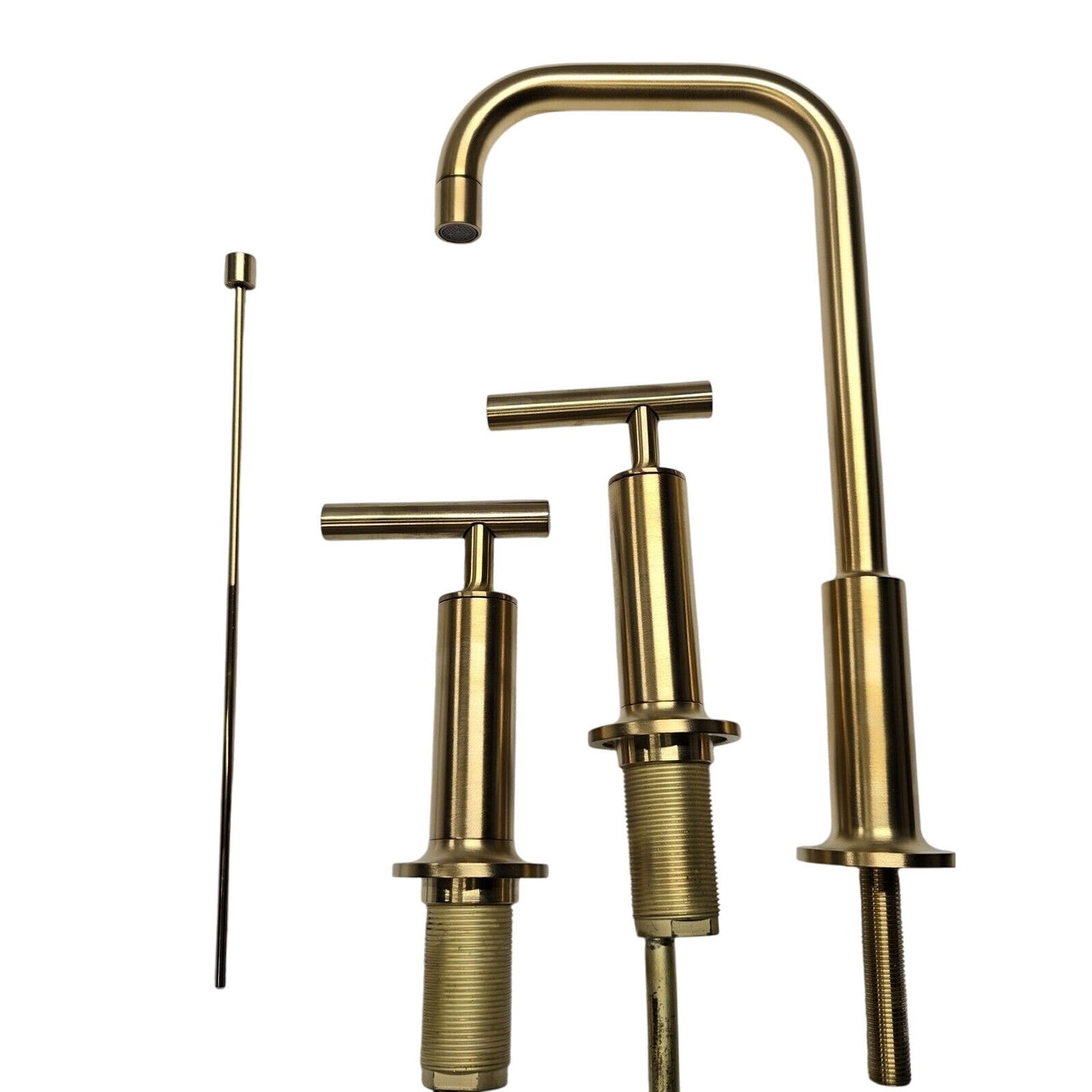 Kohler 14408-4-2MB Purist Widespread Bathroom Sink Faucet -Brushed Moderne Brass