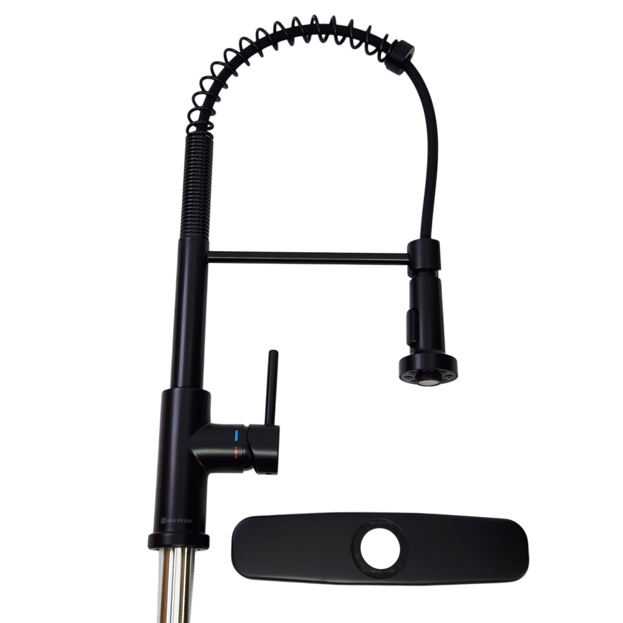 Glacier Bay 1007 747 503 Paulina Single-Handle Kitchen Faucet - Matte Black